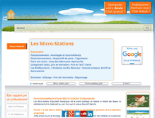 Tablet Screenshot of micro-station.mon-assainissement.fr